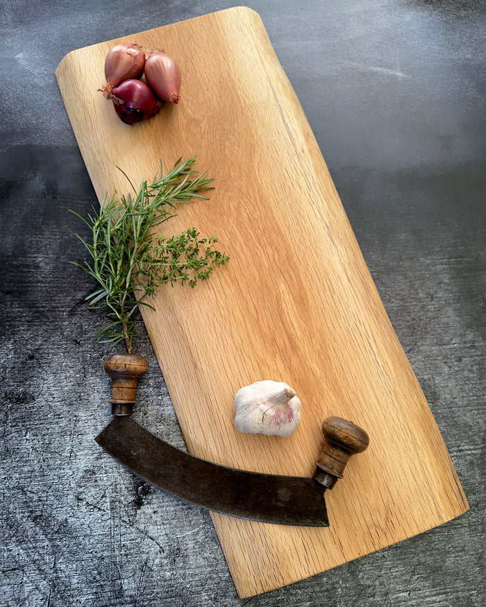 Eiche Tischbrett Naturform 66x23-28 – langes Servier- & Foodboard aus Vollholz