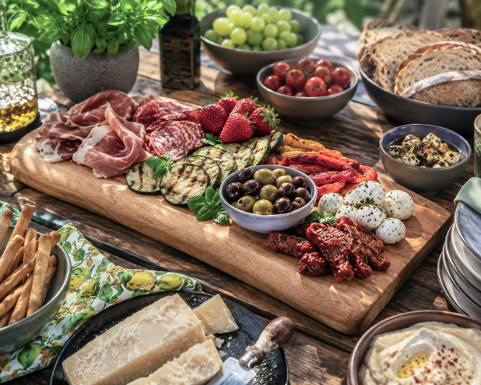 Welches Brett für Antipasti?