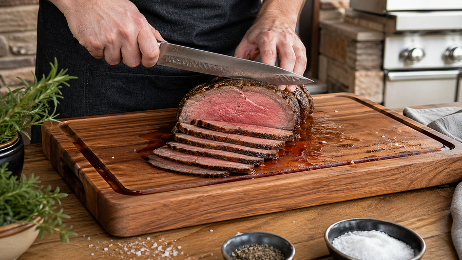 Welches Schneidebrett für Fleisch?