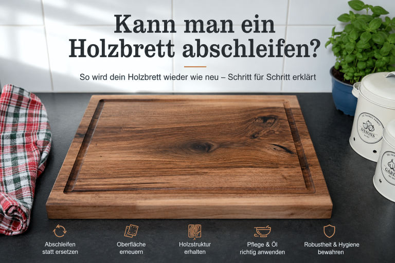 Kann man ein Holzbrett abschleifen?
