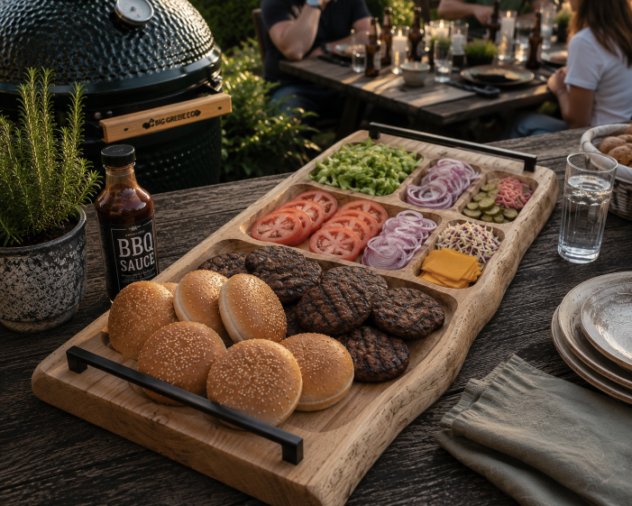 Welches Brett für Burger Buffets?