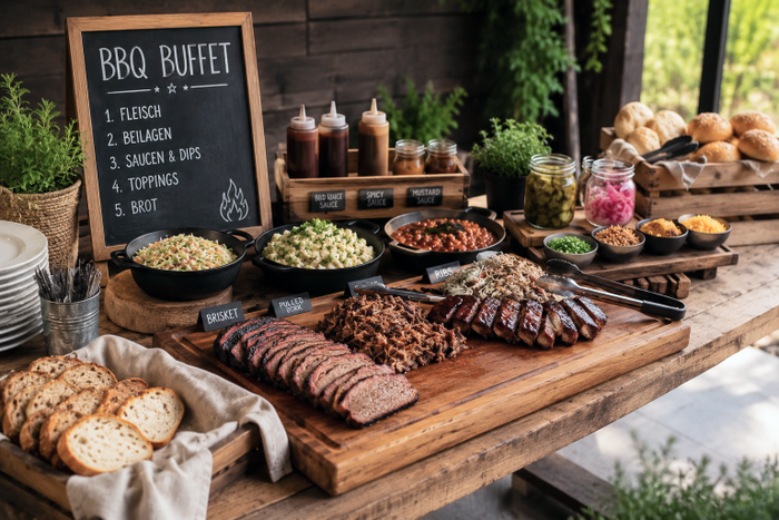 Wie organisiert man ein BBQ Buffet?