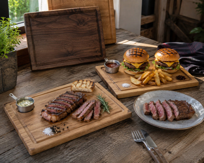 Steakbrett oder Schneidebrett – wann braucht man welches Brett?