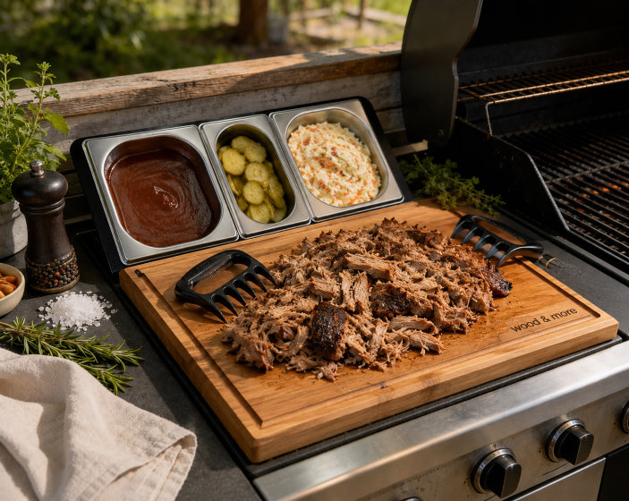 Die perfekte Pulled-Pork-Station