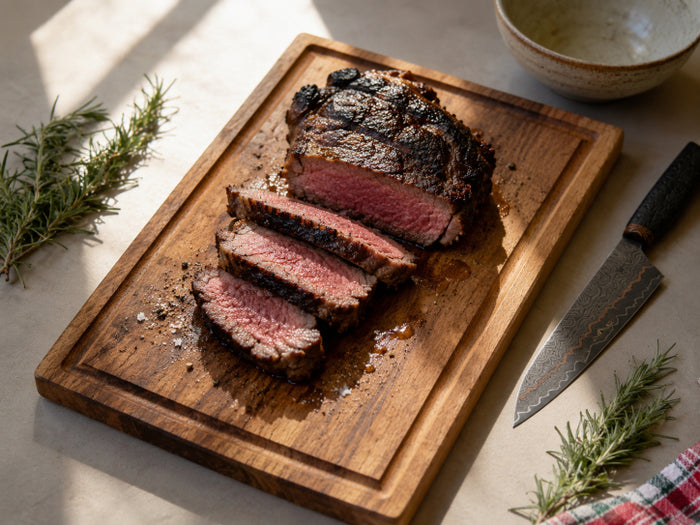 Vom Grill direkt auf das Brett – so bleibt Fleisch saftig