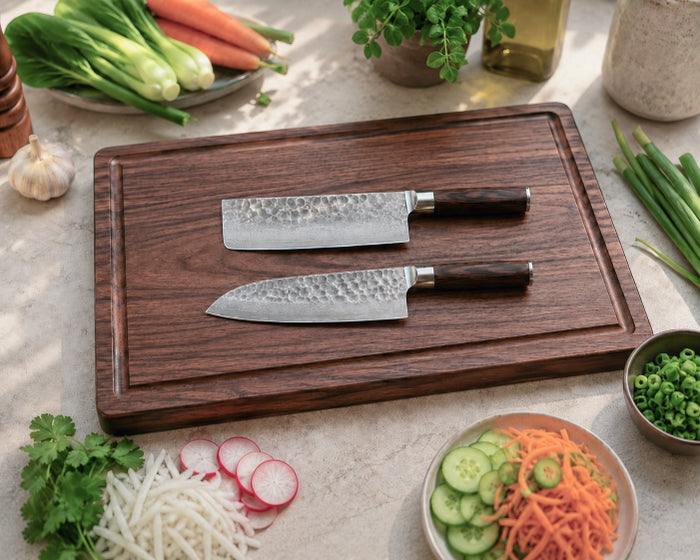 Nakiri oder Santoku für Gemüse?