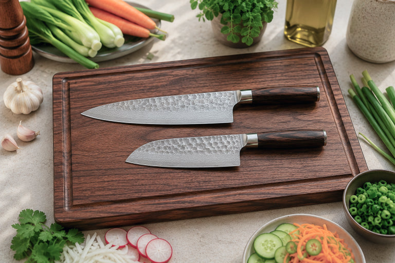 Kochmesser oder Santoku?