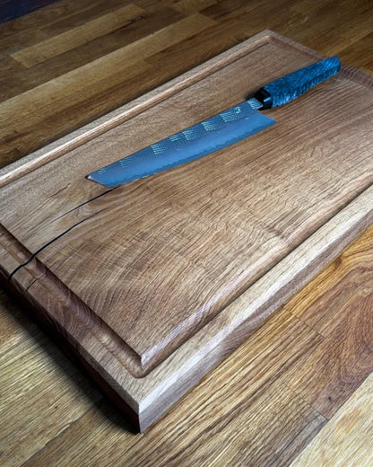Eiche Schneidebrett 50x30 cm – mehr Länge für Brot, Gemüse und Vorbereitung