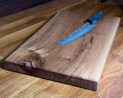 Eiche Schneidebrett 50x30 cm – mehr Länge für Brot, Gemüse und Vorbereitung