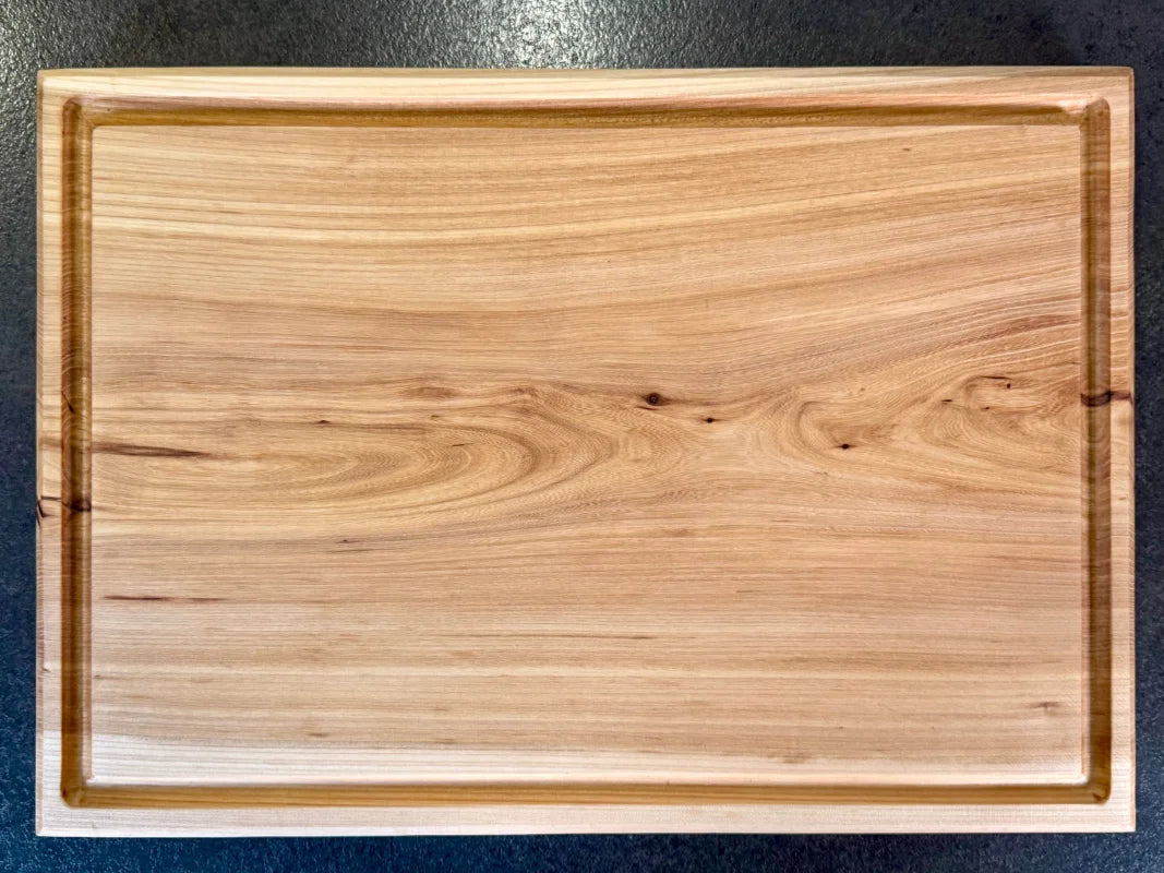 Massives Holz Schneidebrett Das CHEFBRETT, ideal als BBQ und Grill Schneidebrett