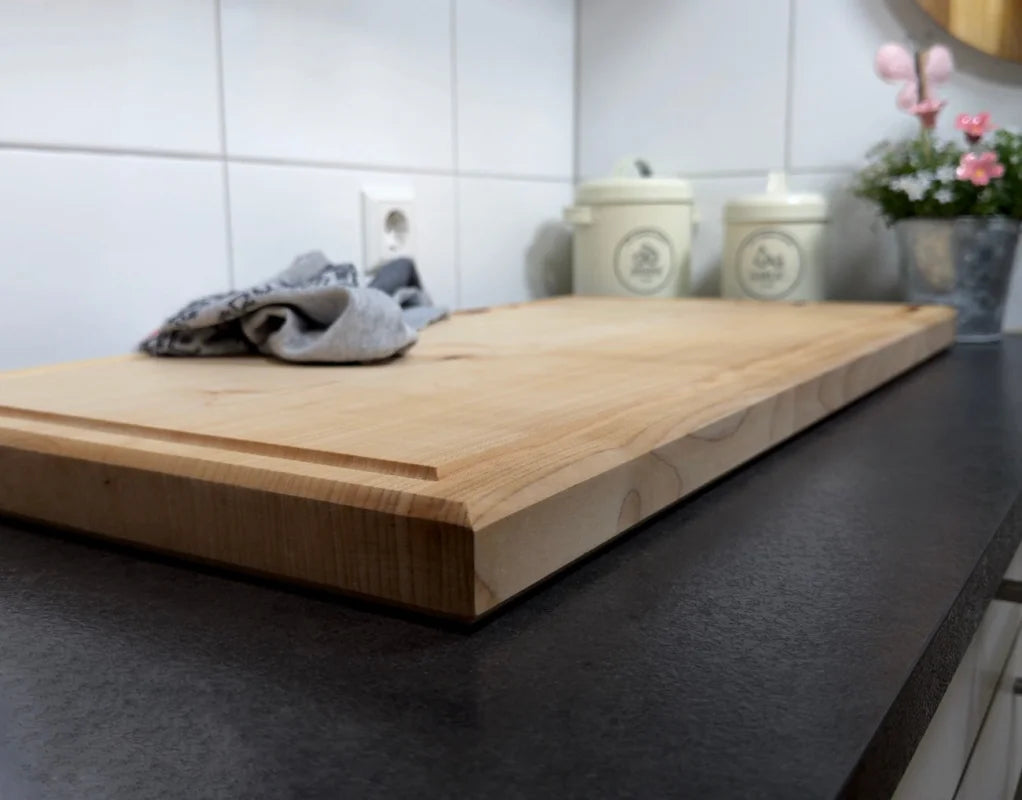 XXL Ahorn Servierbrett – große Antipasti-Platte für Catering und Gäste