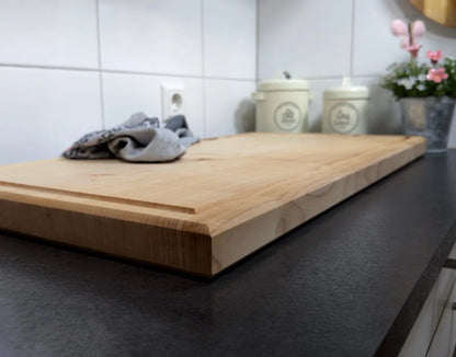 XXL Ahorn Servierbrett – große Antipasti-Platte für Catering und Gäste