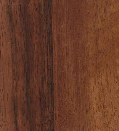 Dunkelbraunes Holz mit vertikalen Maserungen für individuelles Schneidebrett mit Saftrille