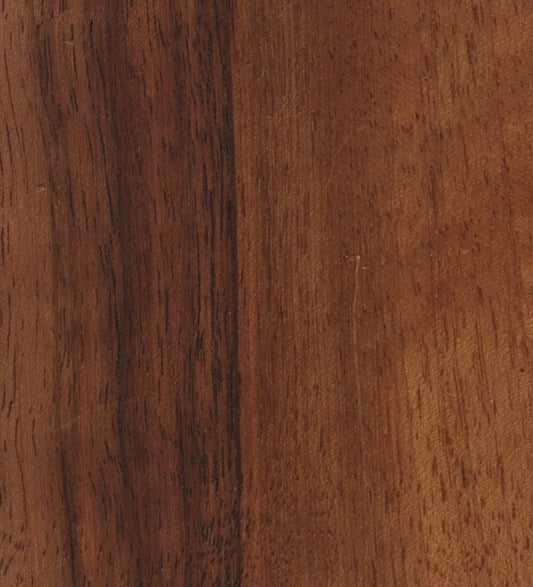 Dunkelbraunes Holz mit vertikalen Maserungen für individuelles Schneidebrett mit Saftrille