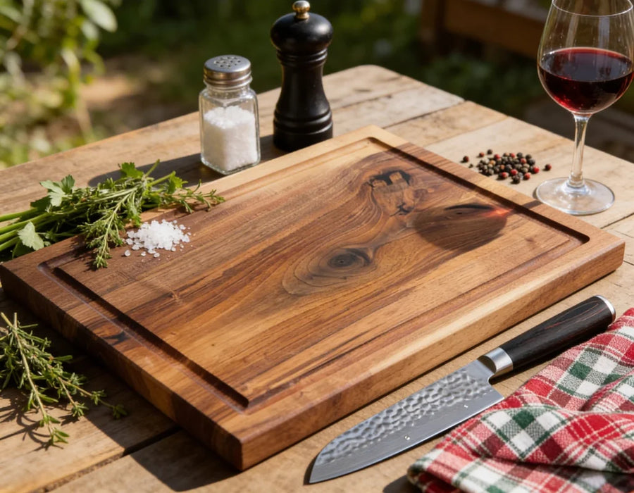 Schneidebrett 50x40 – der Mittelweg zwischen Alltag und BBQ