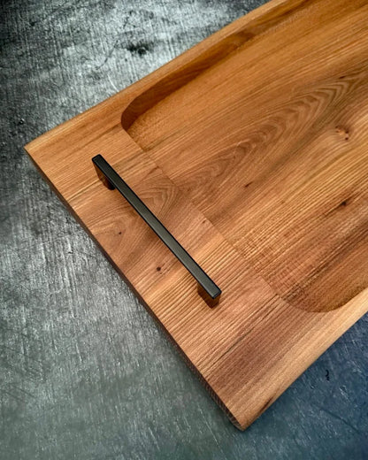 Pitmaster Board 80x30x4cm – BBQ & Catering Brett aus Ulme