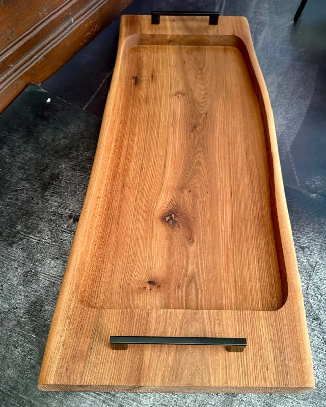 Pitmaster Board 80x30x4cm – BBQ & Catering Brett aus Ulme