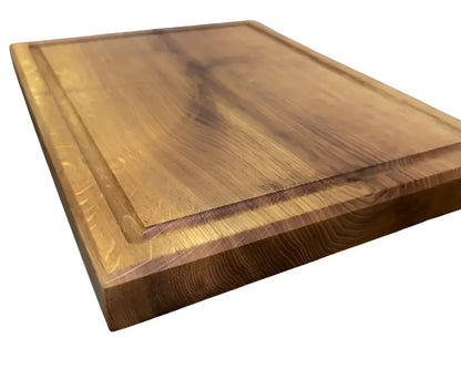 Eiche Schneidebrett 40x30 cm robust und 4 cm stark