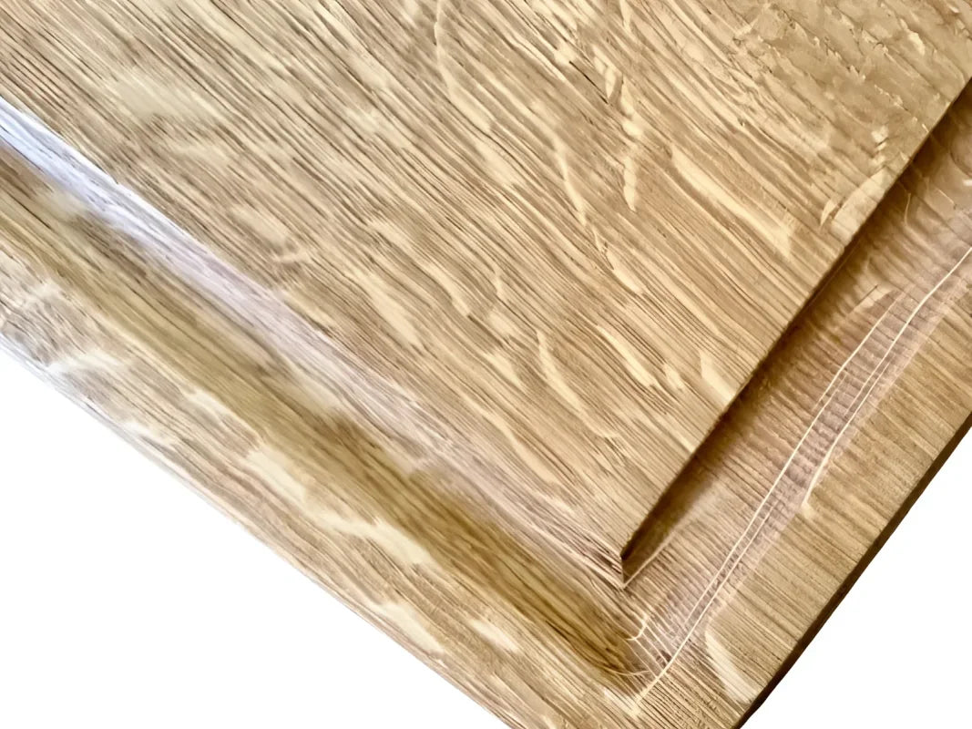 XXL Schneidebrett Eiche 60×40 cm mit Saftrille
