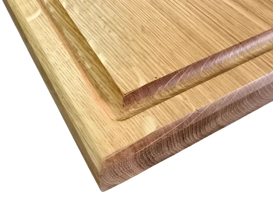 Schneidebrett Eiche 50×30 cm – mit Saftrille