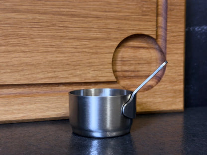 Steak & Burger Brett aus Eiche 40x30x2,5cm mit Dip-Schale