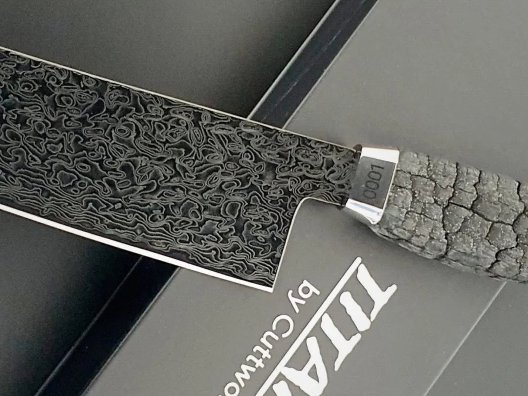 titanX Black limited Evolution Damastmesser - Made in Germany