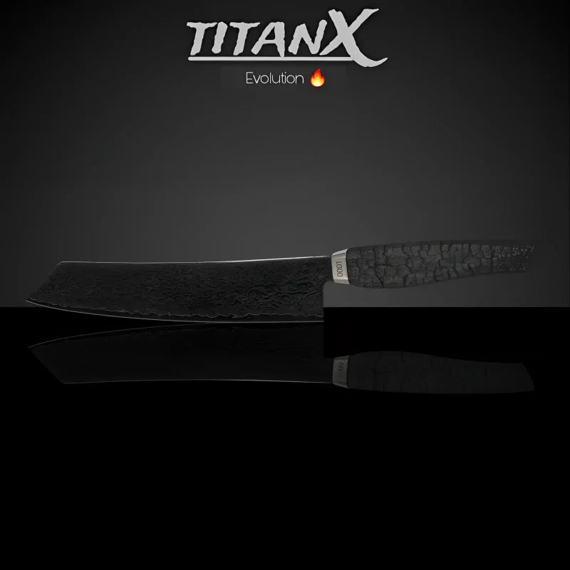 titanX Black limited Evolution Damastmesser - Made in Germany