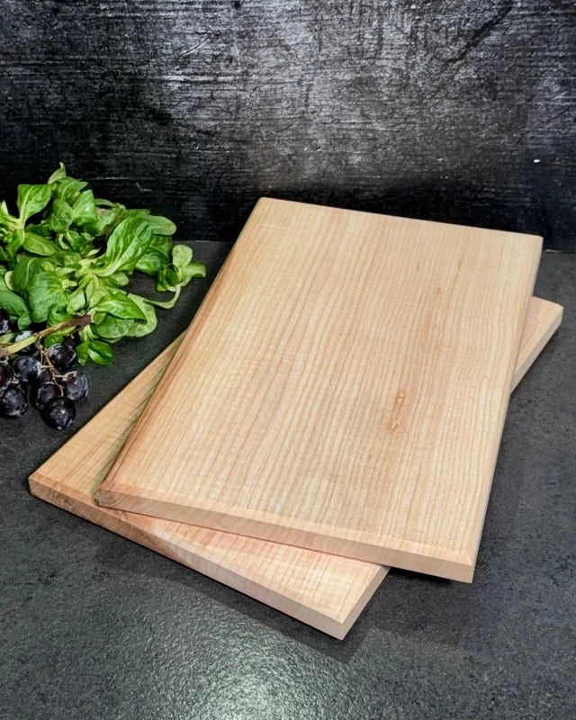 Schneidebrett / Vesperbrett Esche 30×20 cm – Chefbrettchen Natur