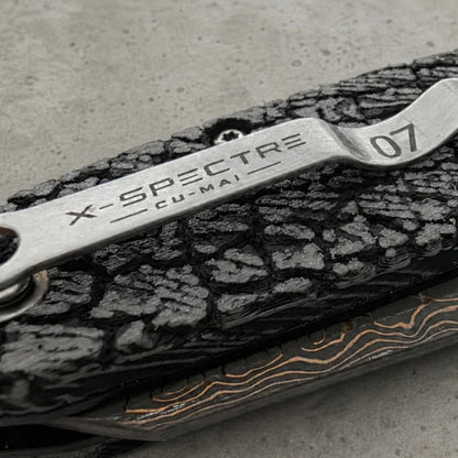 X-SPECTRE Evolution – Cu-Mai Damast Taschenmesser | limitiert